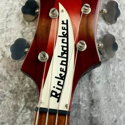 Rickenbacker 4001 C64 Mod. - Firegro "Psychedelic Paint - [4.50Kg] image 5