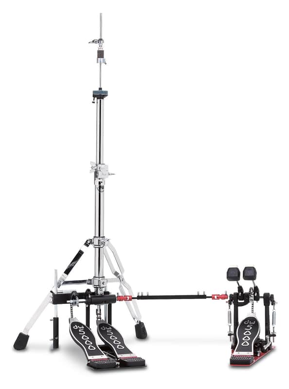 DW DWCP5520 5000 Series Heavy Duty Double-Braced 2 Leg Hi-Hat/Cowbell Combo Stand image 1