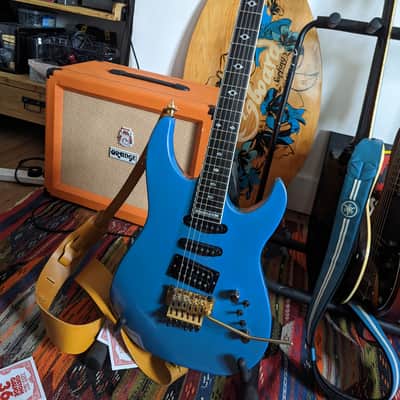 Kramer Stagemaster Custom 1986 Flip Flop Blue image 3