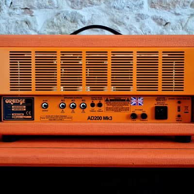 Orange AD 200 mk3 + baffle OBC 410 + flight case image 10