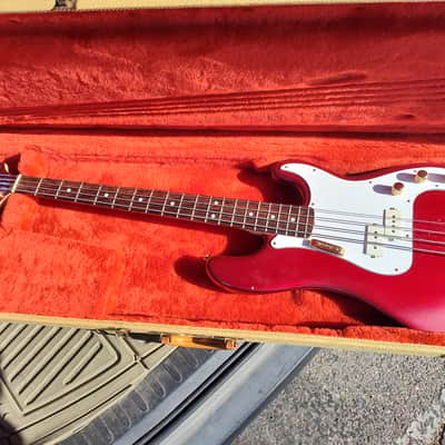 1982 Fender Precision Special Bass with Rosewood Fretboard - Candy Apple Red image 17
