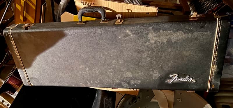 Late 60's Fender Stratocaster/Telecaster Guitar Case Damaged (and in two pieces) image 1