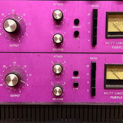 Purple Audio MC77 Limiting Amplifier / Compressor | Reverb