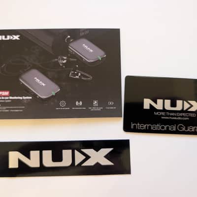 NUX B-7PSM Wireless In-Ear Monitor System (5.8GHz) — Mint, Open-Box, Complete with Original Box & Case image 8