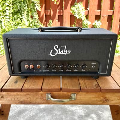 Suhr Badger 18 V2 18-Watt Guitar Amp Head 2016 - Present - Black image 2