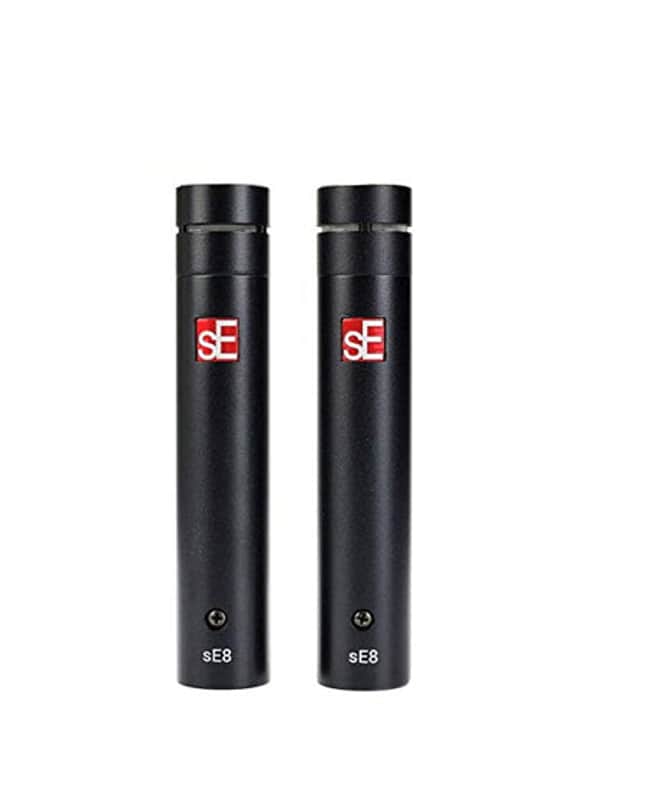 Mint sE Electronics - sE8 Small Diaphragm Condenser Microphone with Mounting and Case, Factory Matched Pair image 1