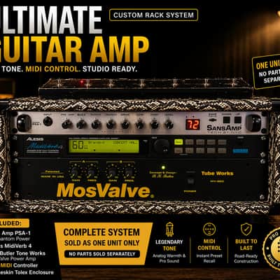 Eden WTPRE World Tour Pro Bass Guitar Preamp Rack | Reverb
