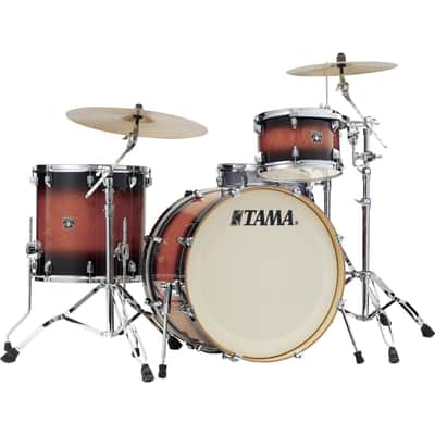 Tama Superstar Classic CL32RZS 3 Piece Drum Shell Pack Mahogany Burst image 1