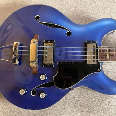 Yamaha SA-70 SA Bass MIJ 1967-72 w/OHSC ***STUNNING*** in Original 'Pearl Marine Blue' ***VERY RARE*** image 3