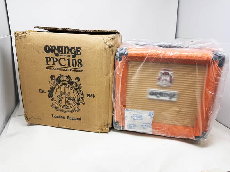 Orange PPC108 1x8" Closed-Back Guitar Speaker Cabinet 2010s - Orange Bild 1