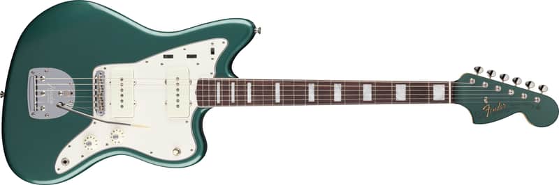 Fender American Vintage II 1966 Jazzmaster Rosewood FB Sherwood Green Metallic with Case