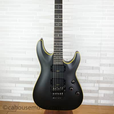 Schecter Demon-6 FR - Aged Black Satin image 10