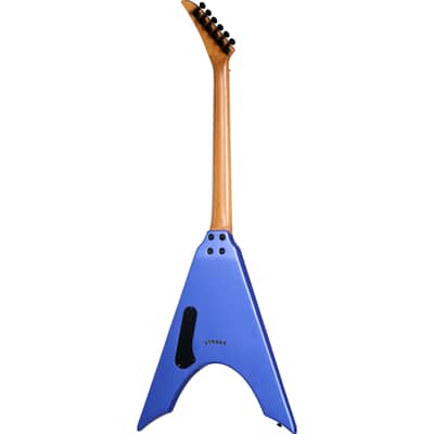 Kramer Nite-V Electric Guitar - Royal Blue Metallic image 3