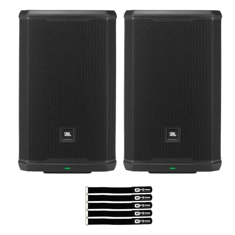 JBL PRX912 Professional Powered Two-Way 12" PA Loudspeakers 2-Pack - Open Box Mint image 1