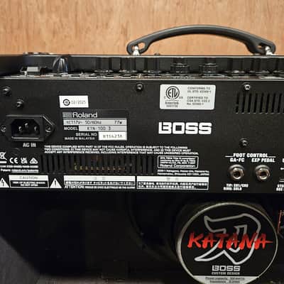 Boss Katana KTN-100 3 with GA-FC Foot Controller and Bluetooth image 7