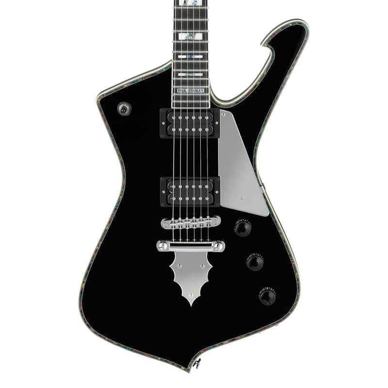 Used Ibanez PS10BK Paul Stanley Signature Electric Guitar - Black image 1