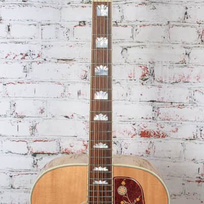 Gibson 2018 SJ-200 Standard Acoustic Electric Guitar Natural w/OHSC USED image 3