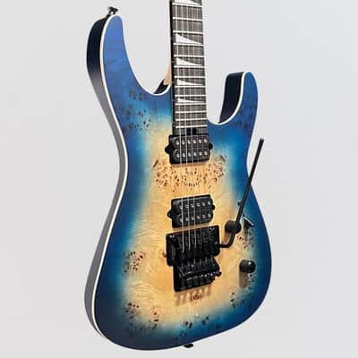 Jackson MJ Series Dinky DKRP Electric Guitar Japan 2023 - Transparent Blue Burst image 2