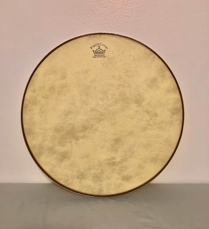 20” REMO Fiberskyn 3 Bass Drum Head, Batter or Resonant, Made by REMO USA image 1