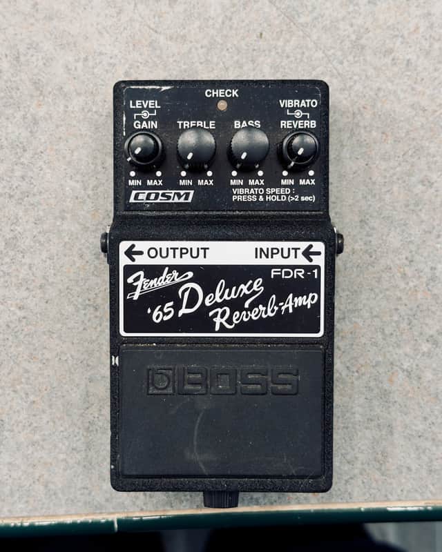 Boss FDR-1 Fender '65 Deluxe Reverb Amp Pedal | Reverb