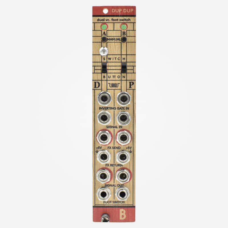 Bastl Instruments DUP DUP Eurorack Dual Footswitch Interface Module image 1