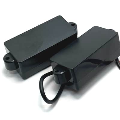 Active P Bass 4 String Split Pickup Set, Hot P-Bass Active Output & Clarity, Black Cover image 2