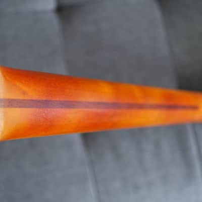 Warmoth 1-Piece Maple Neck with Amber Finish and Locking Hipshot Tuners! image 15