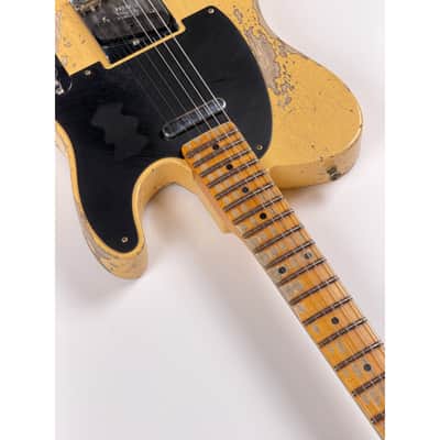 Fender CUSTOM SHOP LTD 53 TELE SUPER HEAVY RELIC - AGED NATURAL BLONDE 2024 - Super heavy relic Aged natural blonde image 10