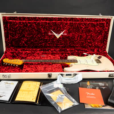 Fender Custom Shop 1956 Stratocaster Heavy Relic - Super Faded Aged Dirty White Blond image 12