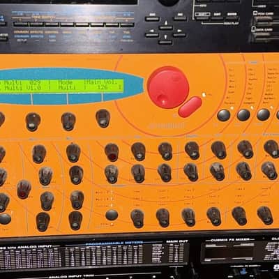 Waldorf Microwave XT Rackmount Wavetable Synthesizer 1998 - Orange image 2