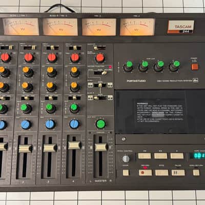 TASCAM 244 w/ Upgraded Pinch Roller (Fully Functional / USA Seller) image 1