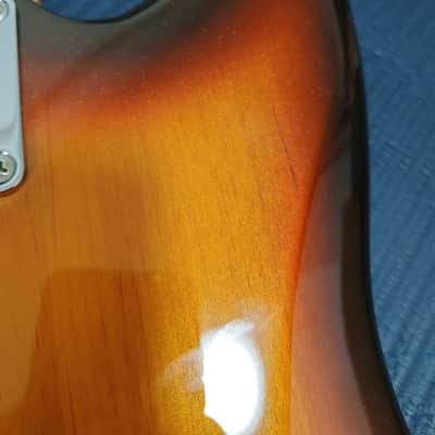 *RARE* 2021 Fender Japan Hybrid II Jazzmaster 75th anniversary - Limited Edition Sparkle Metallic 3-Color Sunburst M3TS - Full Set MIJ image 18