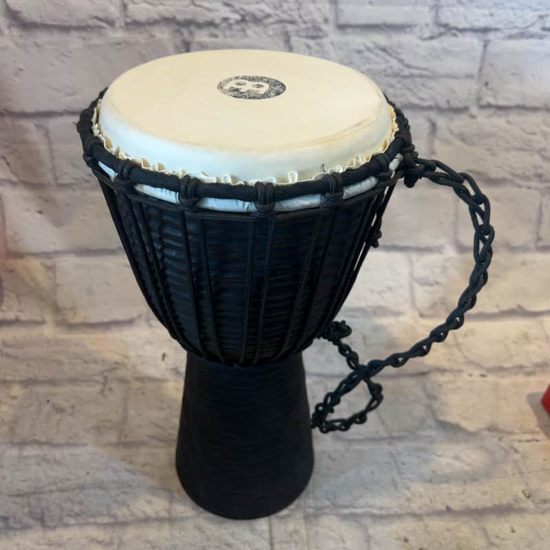 Immagine Meinl HD3-S Rope Tuned Headliner Series Wood Djembe - 8-inch Diame - 1