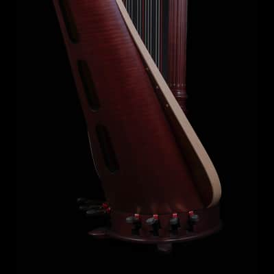 Lyon & Healy Chicago CGX - Chicago Line Pedal Harp - Mahogany image 4
