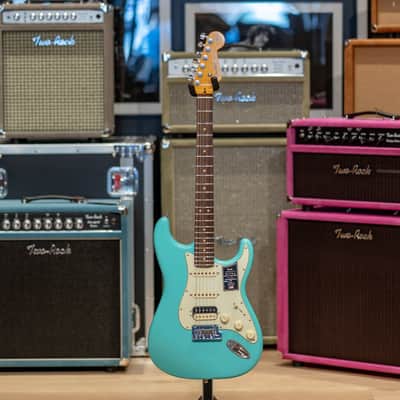 Fender American Ultra Luxe Vintage '60s Stratocaster HSS - Sea Foam Green image 3