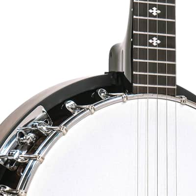 Gold Tone CC-100R+ Cripple Creek 5-String Resonator Banjo 2010s - Vintage Brown image 4