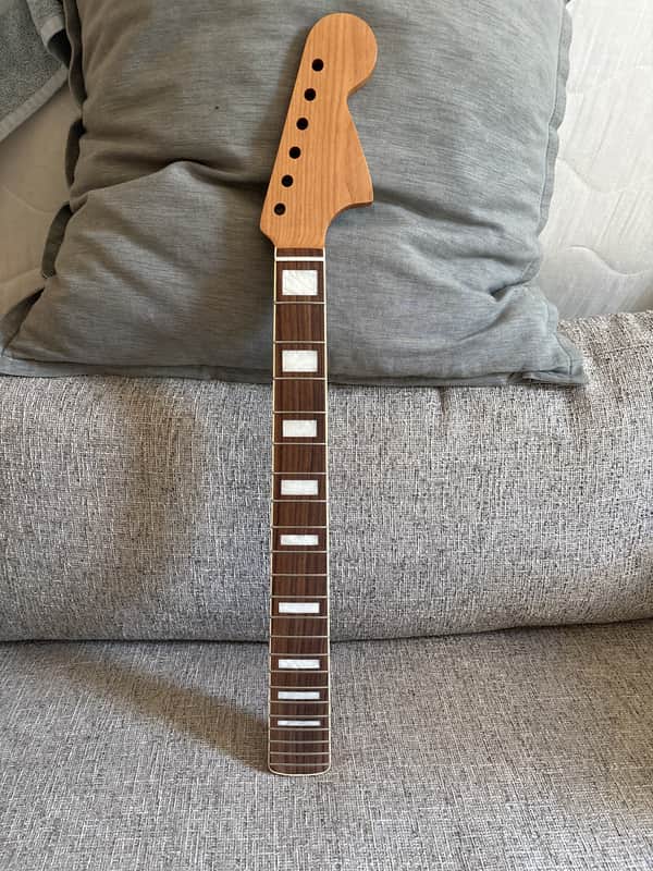 Unknown 24” Jaguar style neck - Satin Nitro image 1