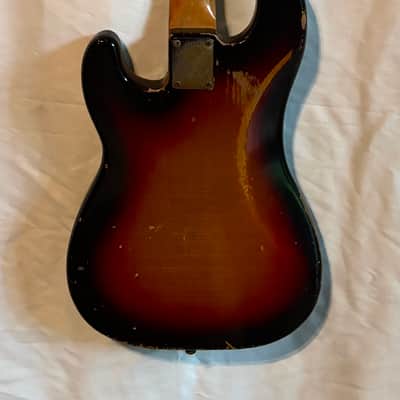 Fender Precision Bass 1964 - Sunburst all original image 5
