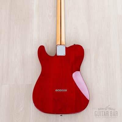 2024 Fender Hybrid II Telecaster FSR Quilt Top Red Beryl, Near-Mint w/ Tags, Japan MIJ image 3