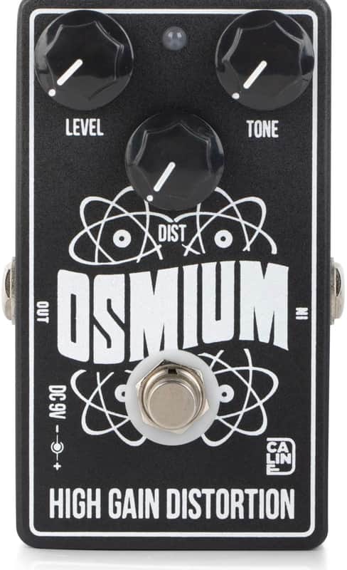 Caline CP-501 Osmium High Gain Distortion Guitar Effect Pedal for Electric Guitar and Bass image 1