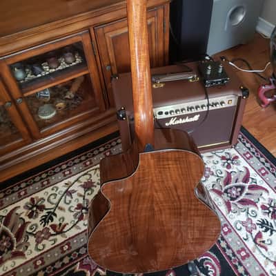 Breedlove Custom Shop Series SJ25 Custom [A/E] | Port Orford Cedar and Figured & Flamed Walnut | Signed Jayson Bowerman image 19