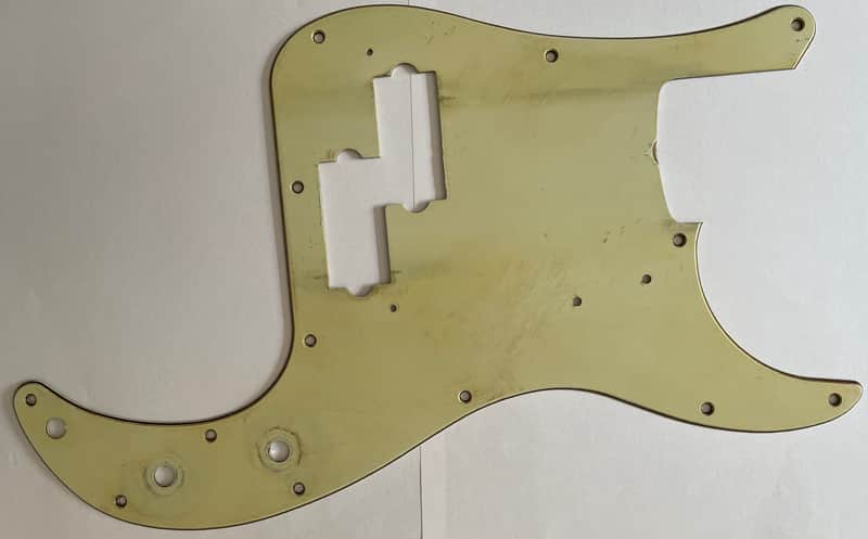 Fender Precision Bass Mint Green Pickguard 60's Old Reissue Relic image 1