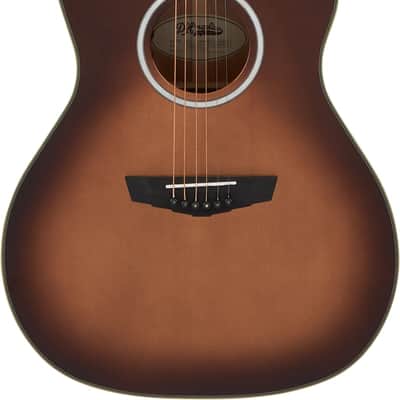 D'Angelico Excel Gramercy Grand Auditorium Acoustic - Electric Guitar - Autumn ... image 4