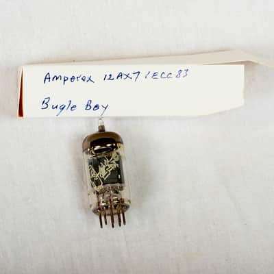 Amperex 12AX7/ ECC83 Bugle Boy (Pair) Test Strong image 1