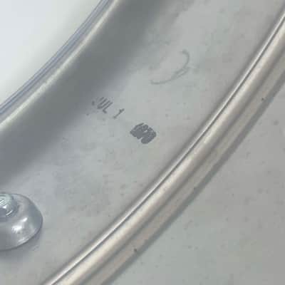 Ludwig Blue Olive Badge Supraphonic 14x5 1970 image 8