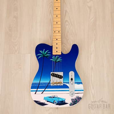 2022 Fender Japan Art Canvas Esquire Hiroshi Nagai No 1, Mint w/ Case & Hangtags, 1 of 30 image 2