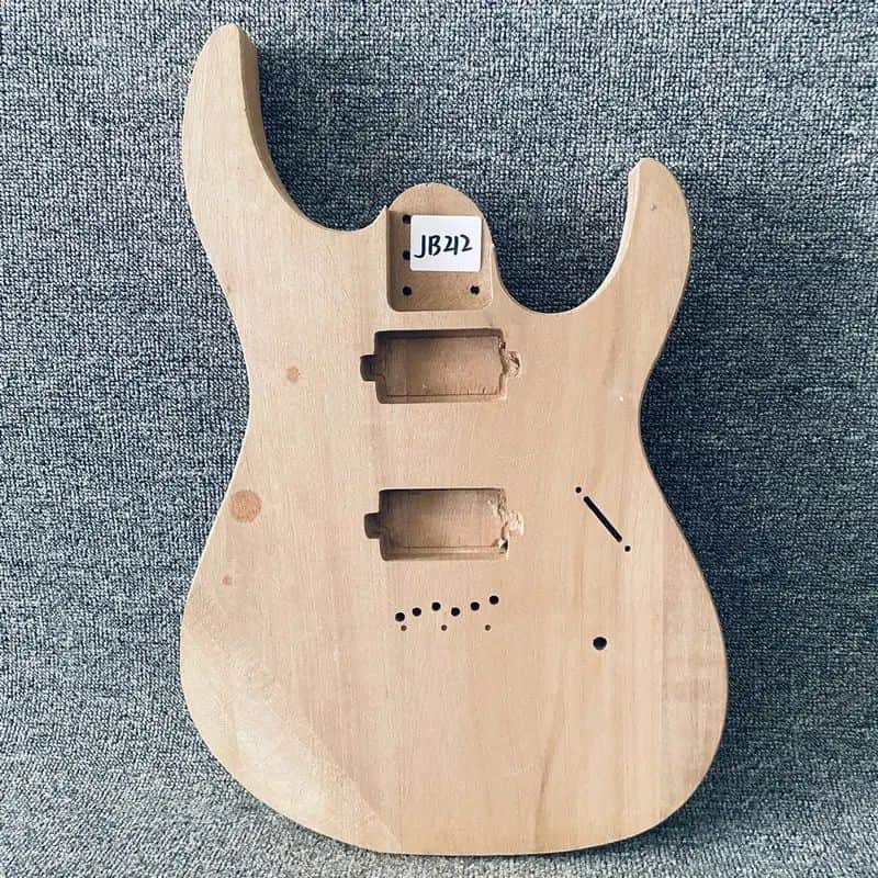 Solid Mahogany Guitar HH DIY Project Body image 1