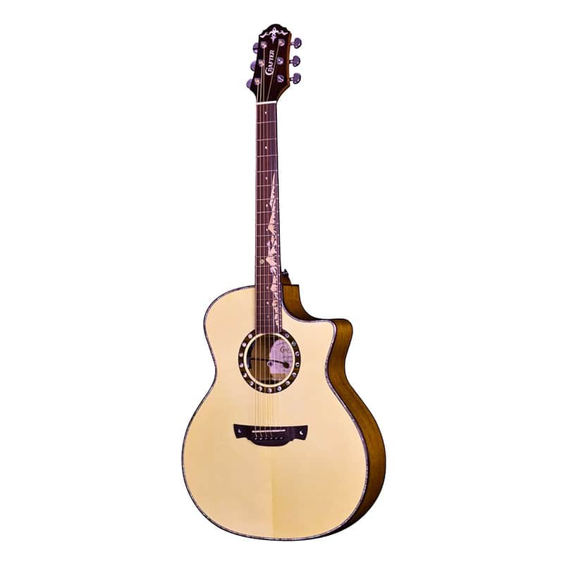 Mint Crafter ML G-MAHO CE Anniversary Series Cutaway Acoustic-Electric Guitar Solid Engelmann Spruce Grand Auditorium image 1