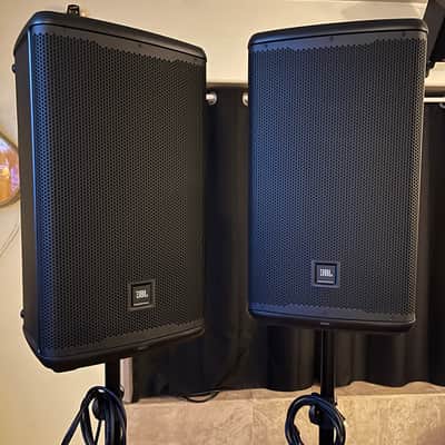 JBL EON712 2-Way 1300-Watt Powered Loudspeaker 2021 - Present - Black image 5