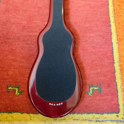 Melobar Lap Steel late LS model USA 1993-1997 - dark red metallic image 6